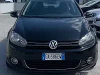 Usata VW Golf VI Highline 105 CV (77 kW) 2010 Nero Utilitaria