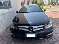 Usata Mercedes C220 170 CV (125 kW) 2013 Nero Coupé
