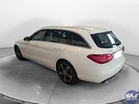 Usata Mercedes C220 Premium 194 CV (142 kW) 2019 Bianco Station wagon
