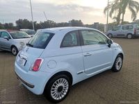 Usata Fiat 500 Lounge 75 CV (55 kW) 2009 Blu/azzurro Cabrio