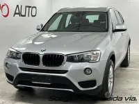 Usata BMW X3 Advantage 150 CV (110 kW) 2017 Argento SUV