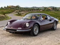 Usata Ferrari Dino 246 194 CV (142 kW) 1972 Rosso Coupé