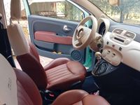 Usata Fiat 500C 69 CV (50 kW) 2016 Verde Cabrio