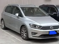 Usata VW Golf Sportsvan Highline 110 CV (80 kW) 2016 Argento Monovolume