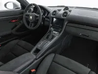 Nuova Porsche Boxster 500 CV (367 kW) 2026 Argento gt metallizzato/capote