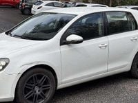 Usata VW Golf VI Highline 122 CV (89 kW) 2011 Bianco Utilitaria