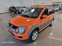 Usata Fiat Panda 4x4 Cross 69 CV (50 kW) 2007 Arancione Utilitaria