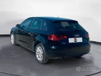Usata Audi A3 Attraction 105 CV (77 kW) 2013 Nero Berlina