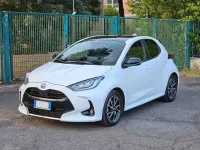 Usata Toyota Yaris Lounge 92 CV (67 kW) 2021 Bianco Utilitaria