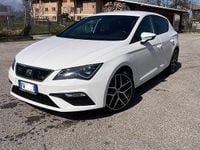 Usata Seat Leon FR 150 CV (110 kW) 2019 Bianco Berlina