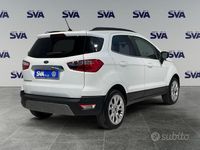Usata Ford Ecosport Titanium 125 CV (91 kW) 2021 Bianco SUV