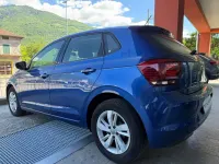 Usata VW Polo Comfortline 80 CV (58 kW) 2018 Blu/azzurro Utilitaria