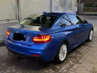 Usata BMW 218 Comfort Edition 143 CV (105 kW) 2014 Blu/azzurro Coupé