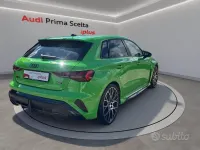 Nuova Audi RS3 400 CV (294 kW) 2025 Verde Berlina