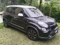 Usata Fiat 500L Trekking 105 CV (77 kW) 2013 Grigio Monovolume