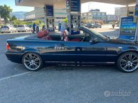 Usata BMW 318 Cabriolet 143 CV (105 kW) 2003 Blu Cabrio