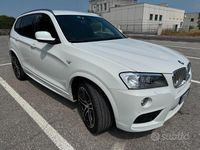 Usata BMW X3 M Sport 258 CV (189 kW) 2012 Bianco SUV