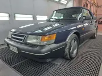 Usata Saab 900 Cabriolet 141 CV (103 kW) 1993 Blu/azzurro Cabrio