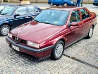 Usata Alfa Romeo 155 141 CV (103 kW) 1995 Rosso Berlina
