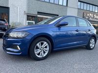 Usata VW Polo Comfortline 75 CV (55 kW) 2018 Blu Utilitaria