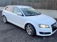 Usata Audi A3 Sportback 140 CV (102 kW) 2010 Bianco Utilitaria