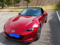 Usata Mazda MX5 160 CV (117 kW) 2018 Rosso Cabrio