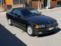 Usata BMW 320 Cabriolet 150 CV (110 kW) 1997 Nero Cabrio