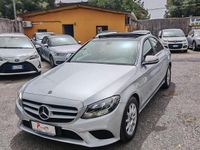 Usata Mercedes C200 Business 160 CV (117 kW) 2019 Argento Berlina