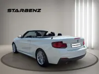 Usata BMW 218 M Sport 136 CV (100 kW) 2019 Bianco Cabrio