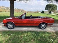 Usata BMW 320 Cabriolet 129 CV (94 kW) 1987 Rosso Cabrio