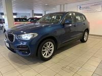 Usata BMW X3 Advantage 150 CV (110 kW) 2019 Blu metallizzato SUV