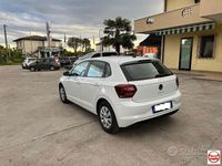 Usata VW Polo Trendline 90 CV (66 kW) 2021 Bianco Utilitaria