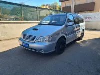 Usata Kia Carnival EX 144 CV (105 kW) 2002 Argento met. Monovolume