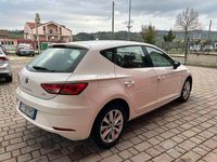 Usata Seat Leon Style 131 CV (96 kW) 2019 Bianco Berlina