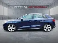Usata Audi A3 Sportback S-Line 116 CV (85 kW) 2024 Blu Utilitaria