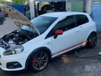 Usata Abarth Punto 155 CV (114 kW) 2009 Bianco Utilitaria