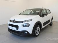 Usata Citroën C3 PureTech 82 CV (60 kW) 2019 Bianco Utilitaria
