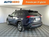 Usata Toyota RAV4 Hybrid 218 CV (160 kW) 2021 Blu SUV