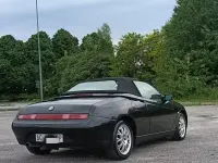 Usata Alfa Romeo Spider 150 CV (110 kW) 1996 Nero Cabrio