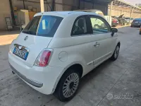 Usado Fiat 500 Lounge 75 CV (55 kW) 2010 Blanco Berlina