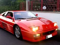 Usata Ferrari 348 300 CV (220 kW) 1990 Rosso Coupé