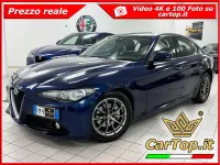 Usata Alfa Romeo Giulia Super 150 CV (110 kW) 2017 Blu montecarlo Berlina