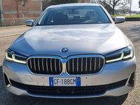 Usata BMW 520 Luxury Line 190 CV (139 kW) 2020 Argento Berlina
