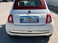 Usata Fiat 500 95 CV (69 kW) 2011 Bianco Cabrio