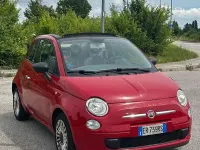 Usata Fiat 500 95 CV (69 kW) 2013 Rosso Cabrio
