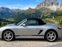 Usata Porsche Boxster 239 CV (175 kW) 2005 Argento Cabrio