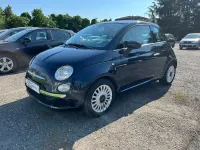 Begagnad Fiat 500 Lounge 69 HK (50 kW) 2012 Blå Halvkombi