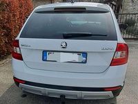 Usata Skoda Rapid ScoutLine 90 CV (66 kW) 2016 Bianco Station wagon