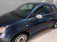 Usata Fiat 500 2009 Blu Cabrio