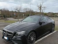 Usata Mercedes E220 Premium Plus 194 CV (142 kW) 2019 Nero Coupé